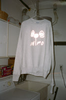 "Bloom" CHAMPION Crew Neck in Silver Grey - information-eater